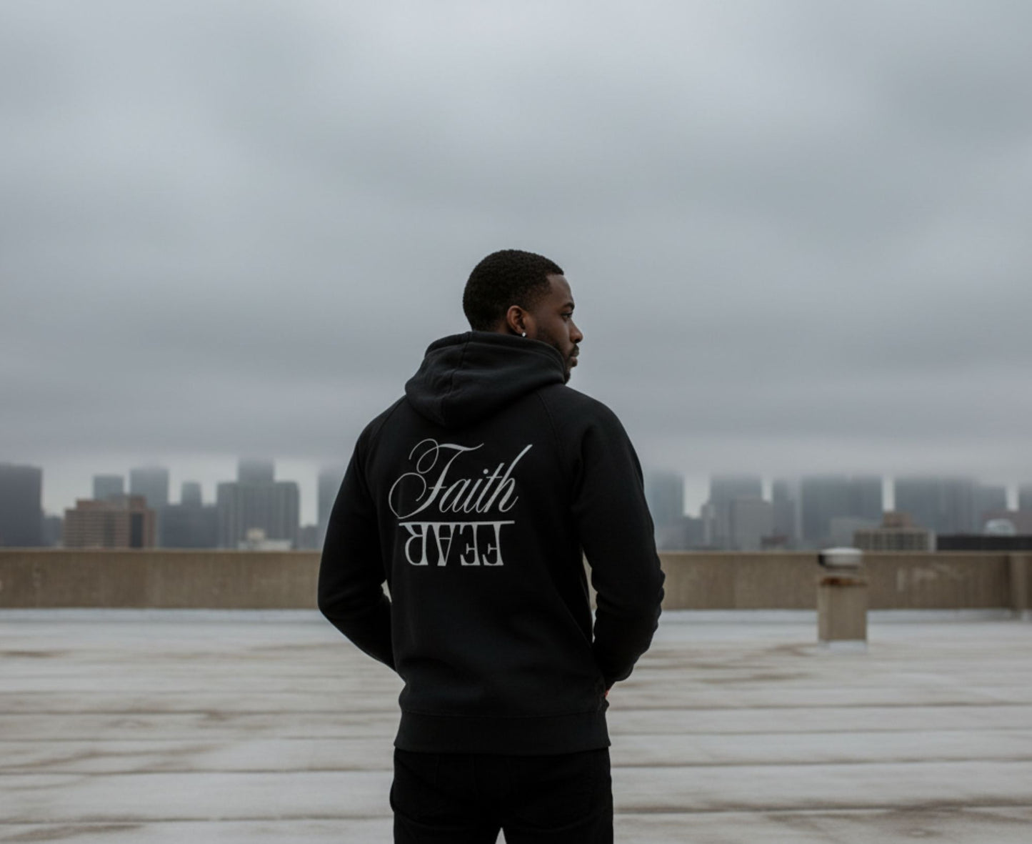 Faith Over Fear Men's Christian Hoodie | Faith Apparel South Africa | Covenant Brands
