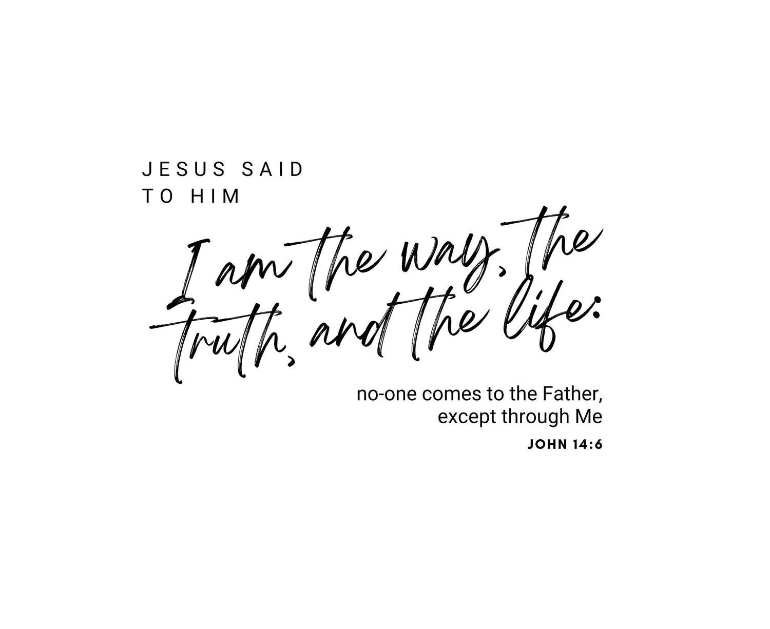I Am The Way - Men's