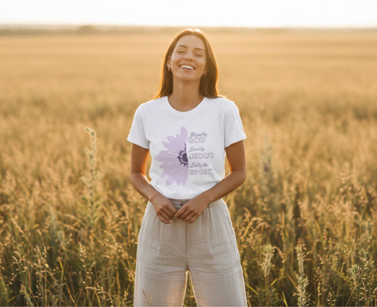 Blessed By God Women's Christian T-Shirt | Faith Apparel South Africa | Covenant Brands