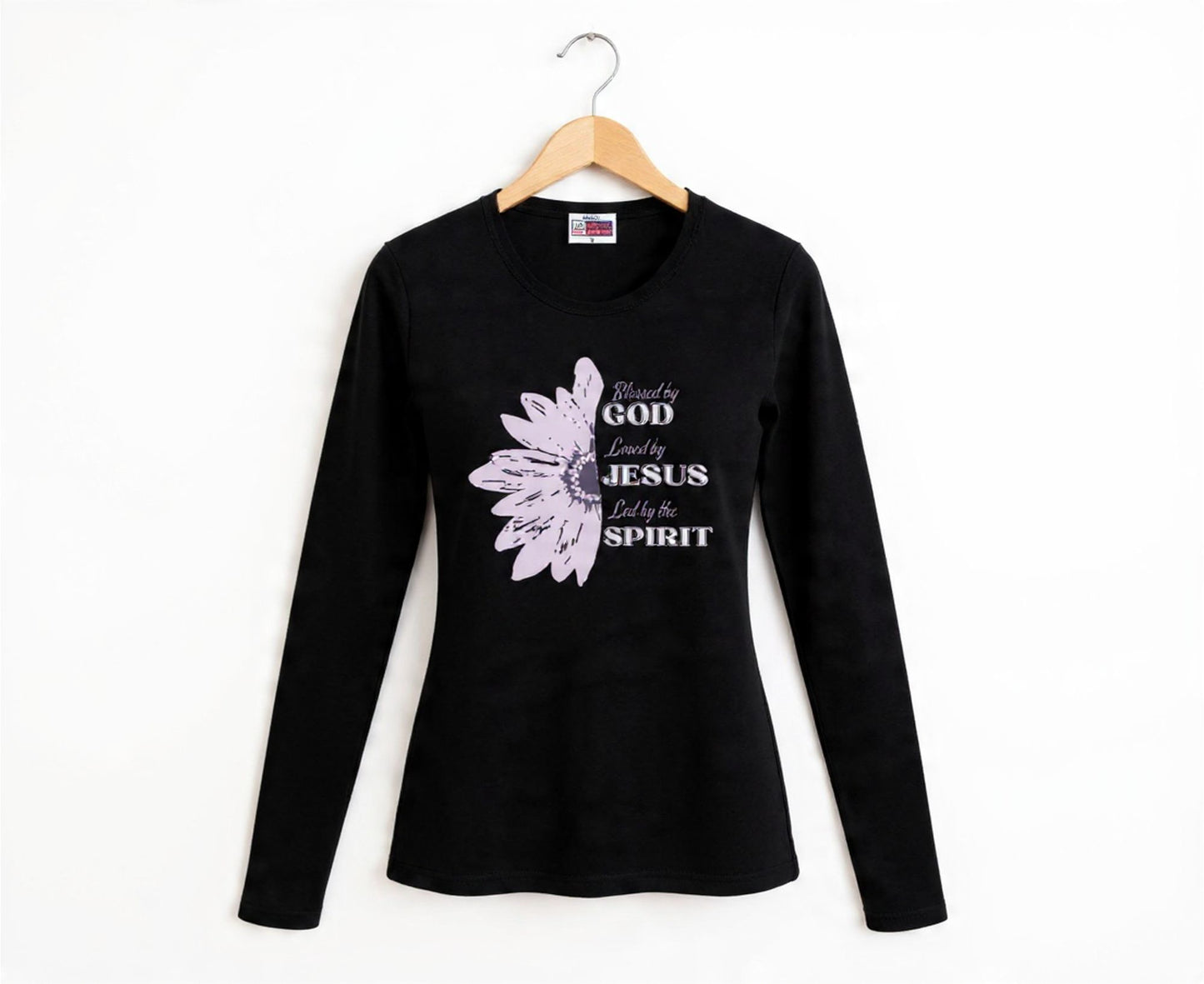 Blessed By God Women's Long Sleeve Christian T-Shirt | Faith Apparel South Africa | Covenant Brands