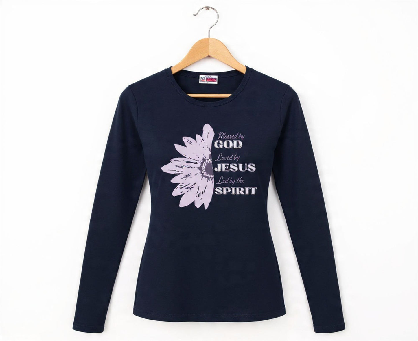 Blessed By God Women's Long Sleeve Christian T-Shirt | Faith Apparel South Africa | Covenant Brands