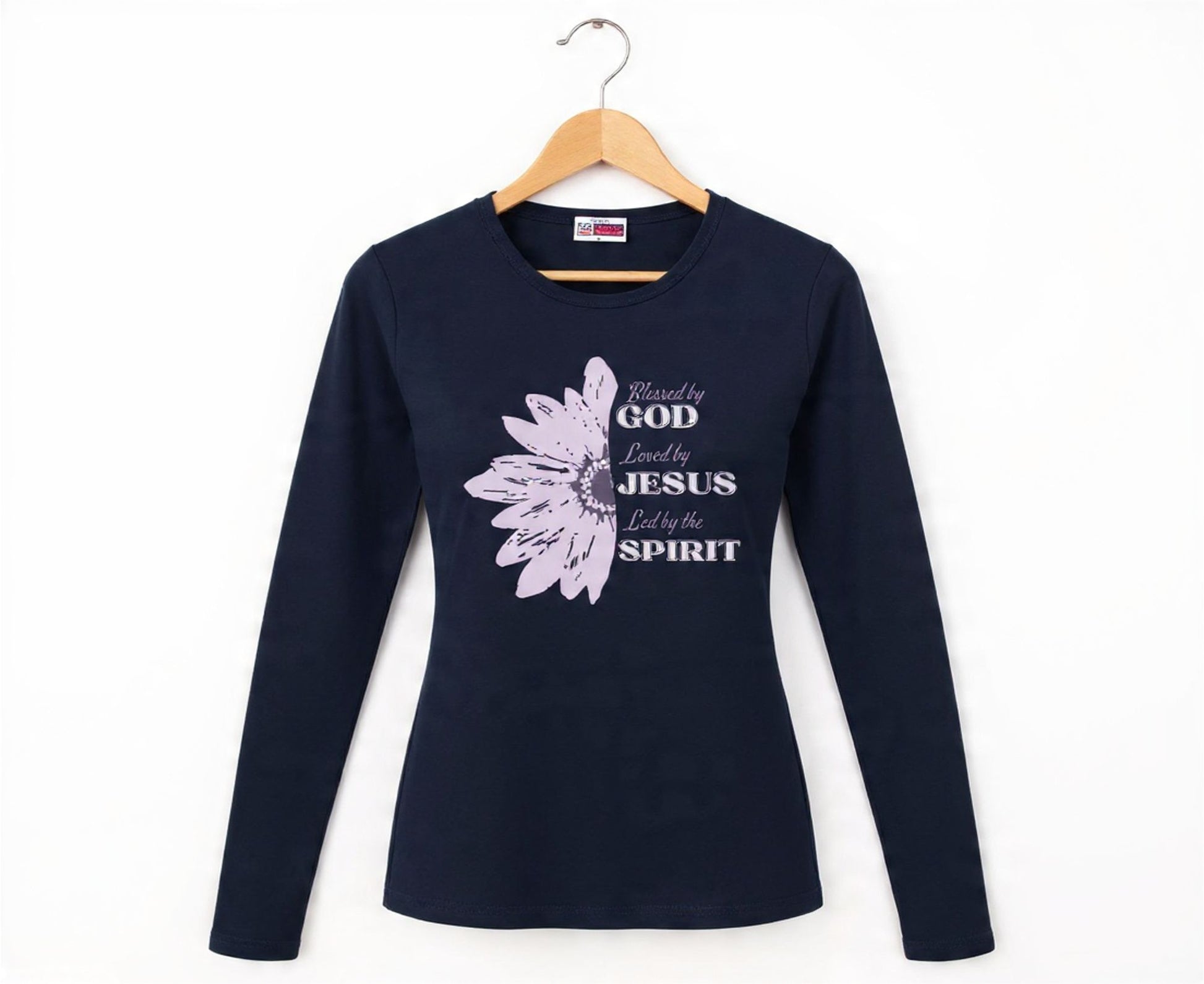 Blessed By God Women's Long Sleeve Christian T-Shirt | Faith Apparel South Africa | Covenant Brands