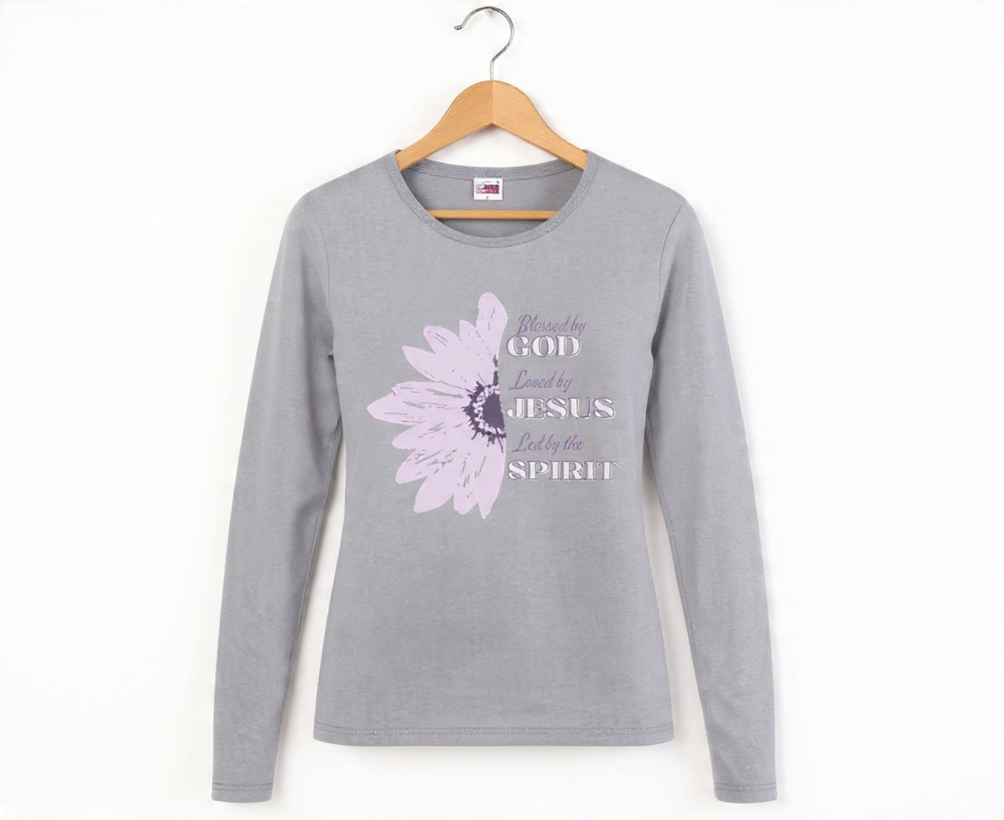 Blessed By God Women's Long Sleeve Christian T-Shirt | Faith Apparel South Africa | Covenant Brands