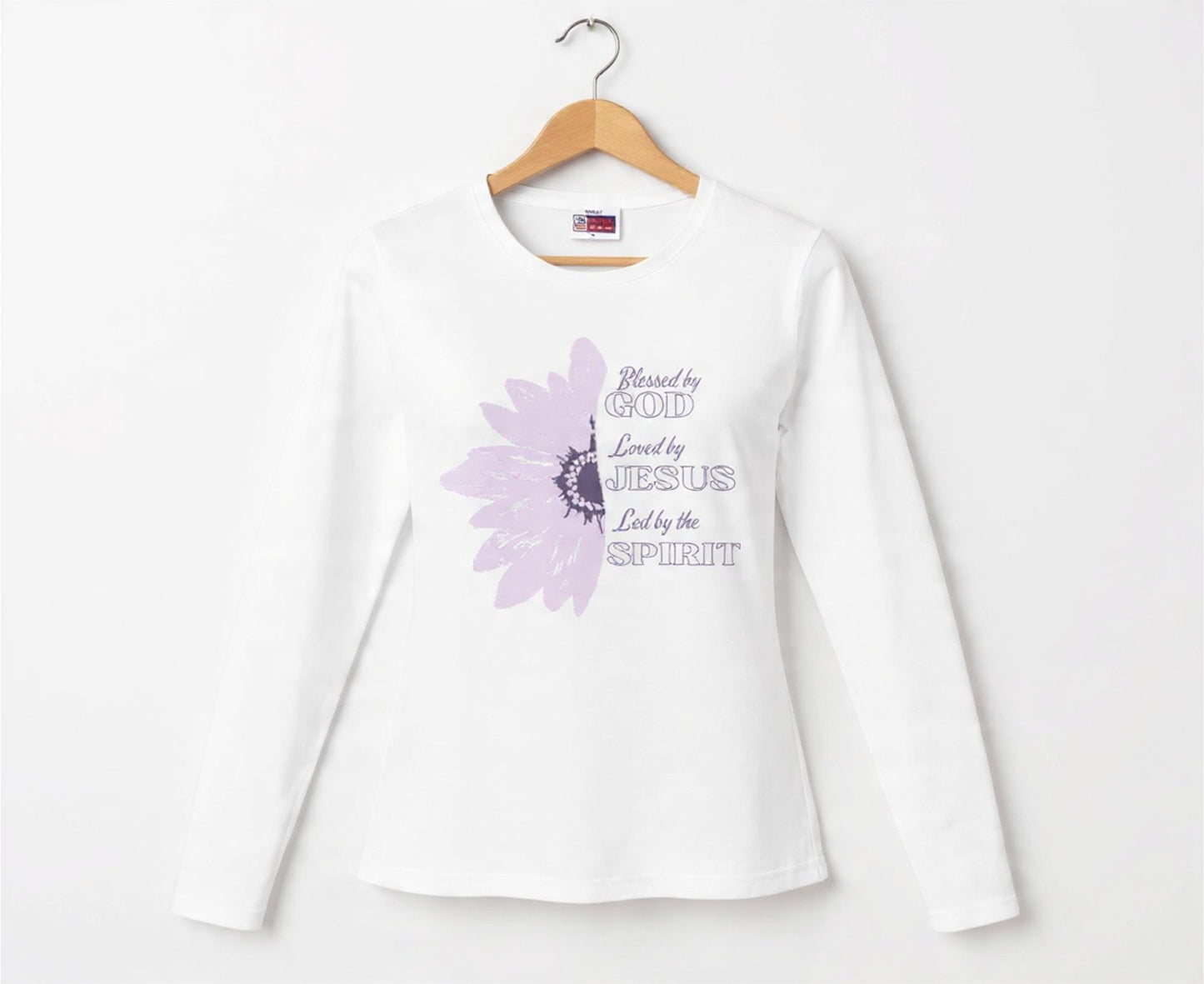 Blessed By God Women's Long Sleeve Christian T-Shirt | Faith Apparel South Africa | Covenant Brands