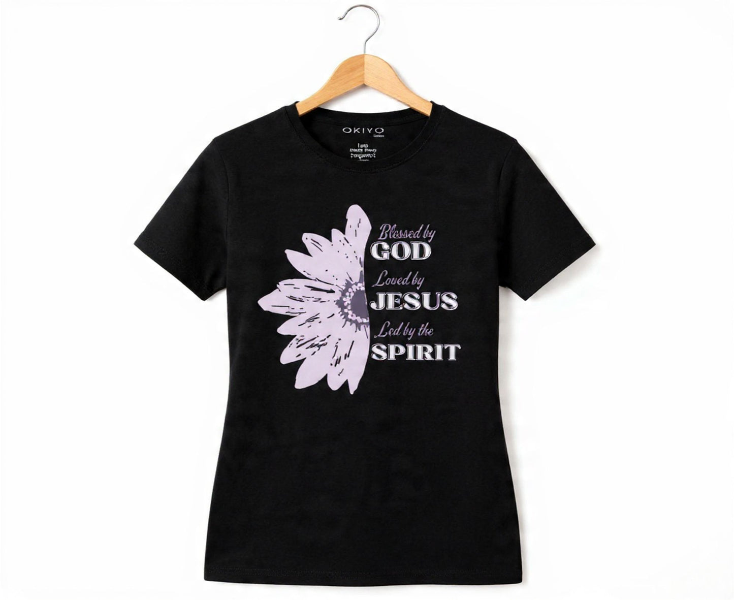Blessed By God Women's Organic Cotton Christian T-Shirt | Faith Apparel South Africa | Covenant Brands