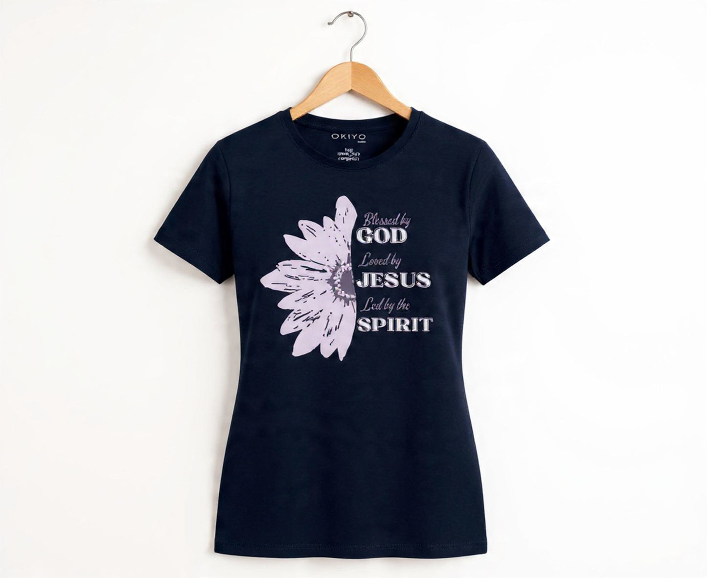Blessed By God Women's Organic Cotton Christian T-Shirt | Faith Apparel South Africa | Covenant Brands