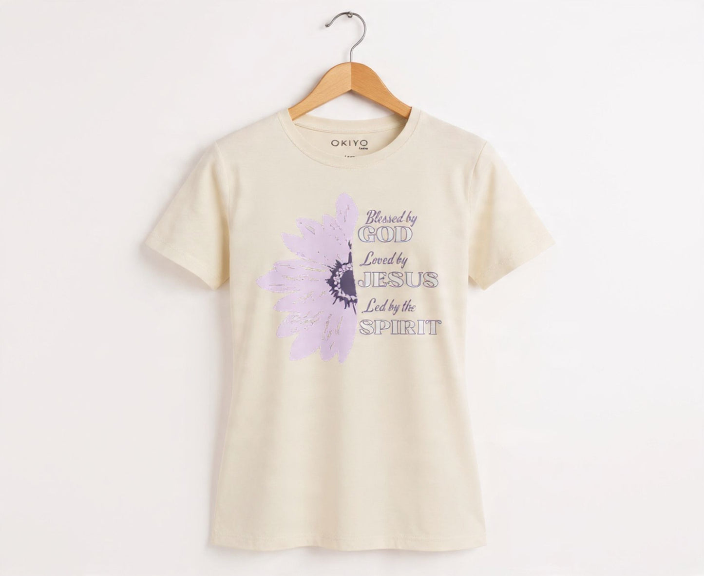 Blessed By God Women's Organic Cotton Christian T-Shirt | Faith Apparel South Africa | Covenant Brands