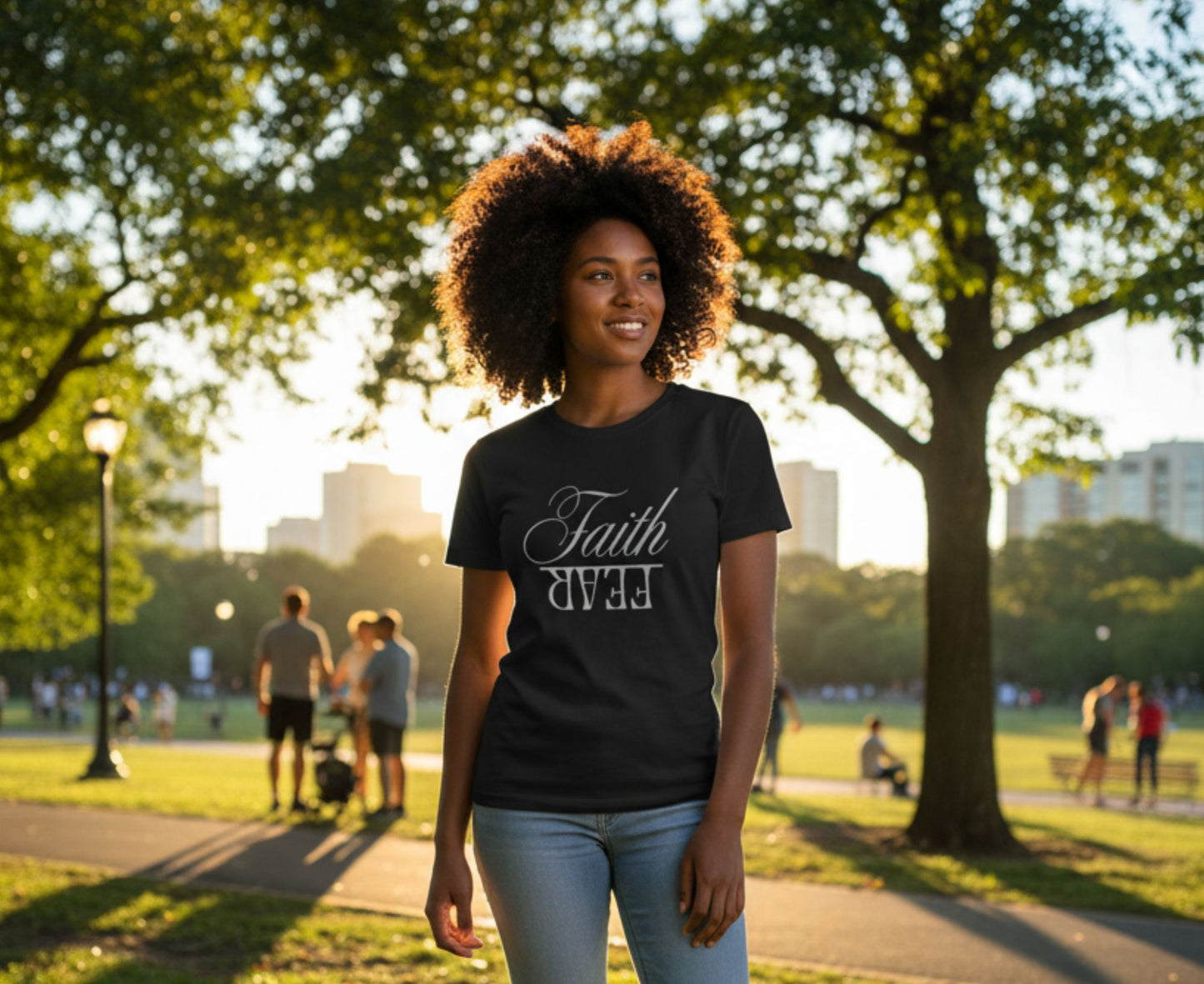 Faith Over Fear Women's Christian T-Shirt | Faith Apparel South Africa | Covenant Brands