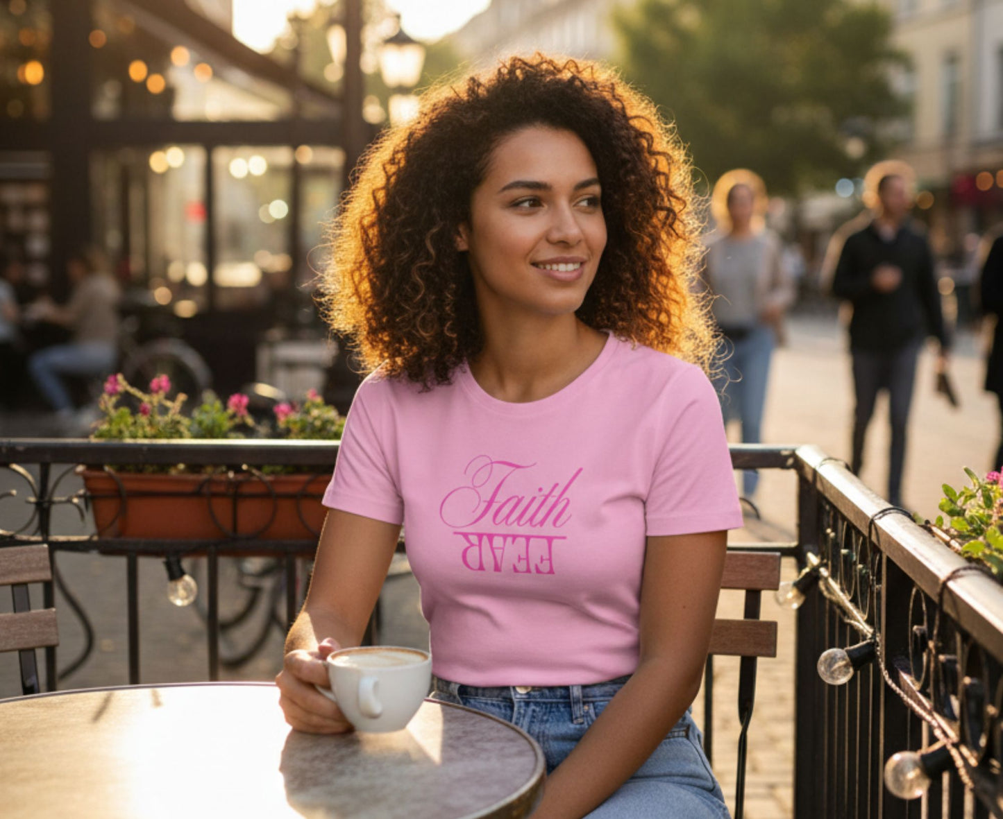 Faith Over Fear Women's Christian T-Shirt | Faith Apparel South Africa | Covenant Brands