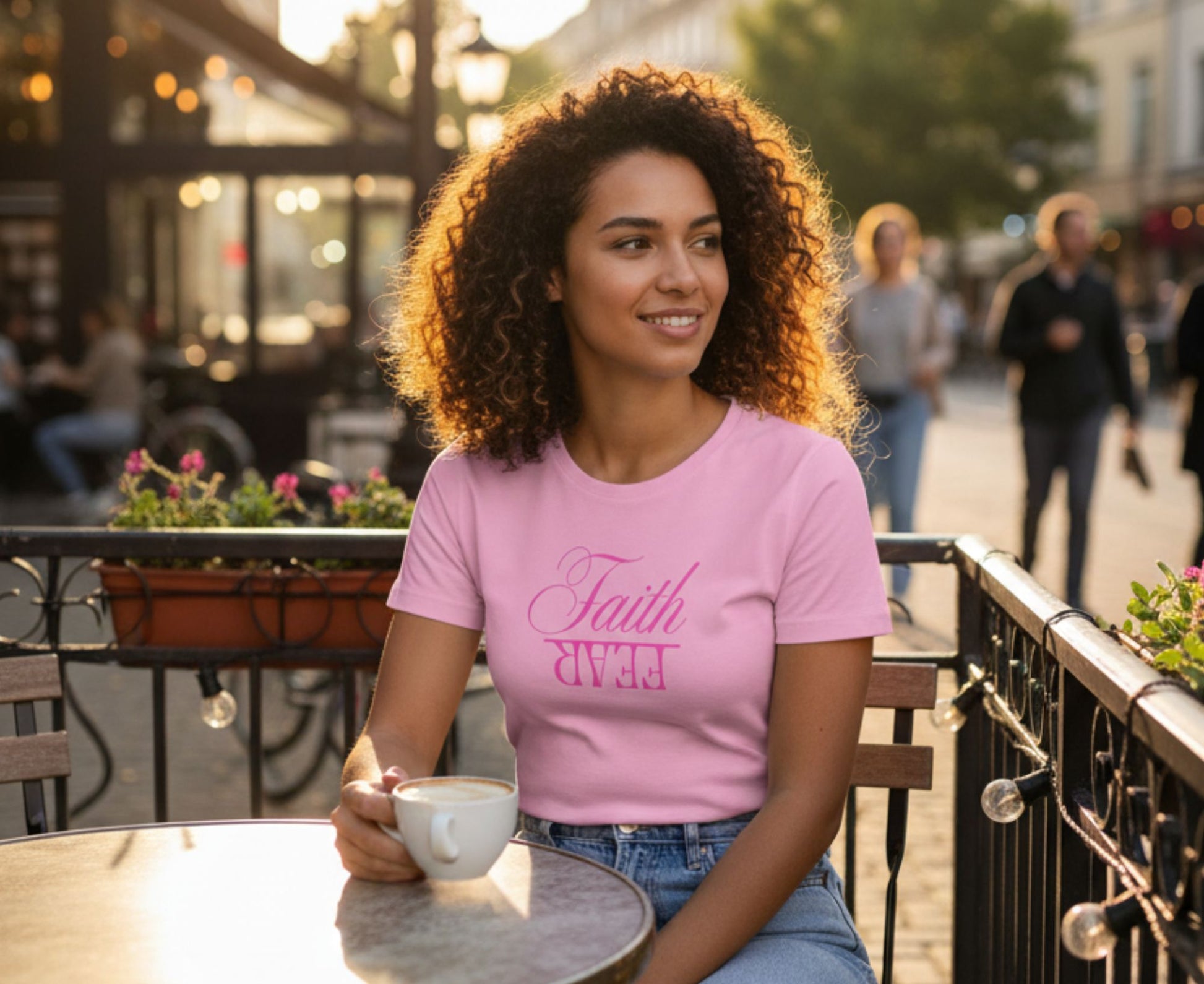Faith Over Fear Women's Christian T-Shirt | Faith Apparel South Africa | Covenant Brands