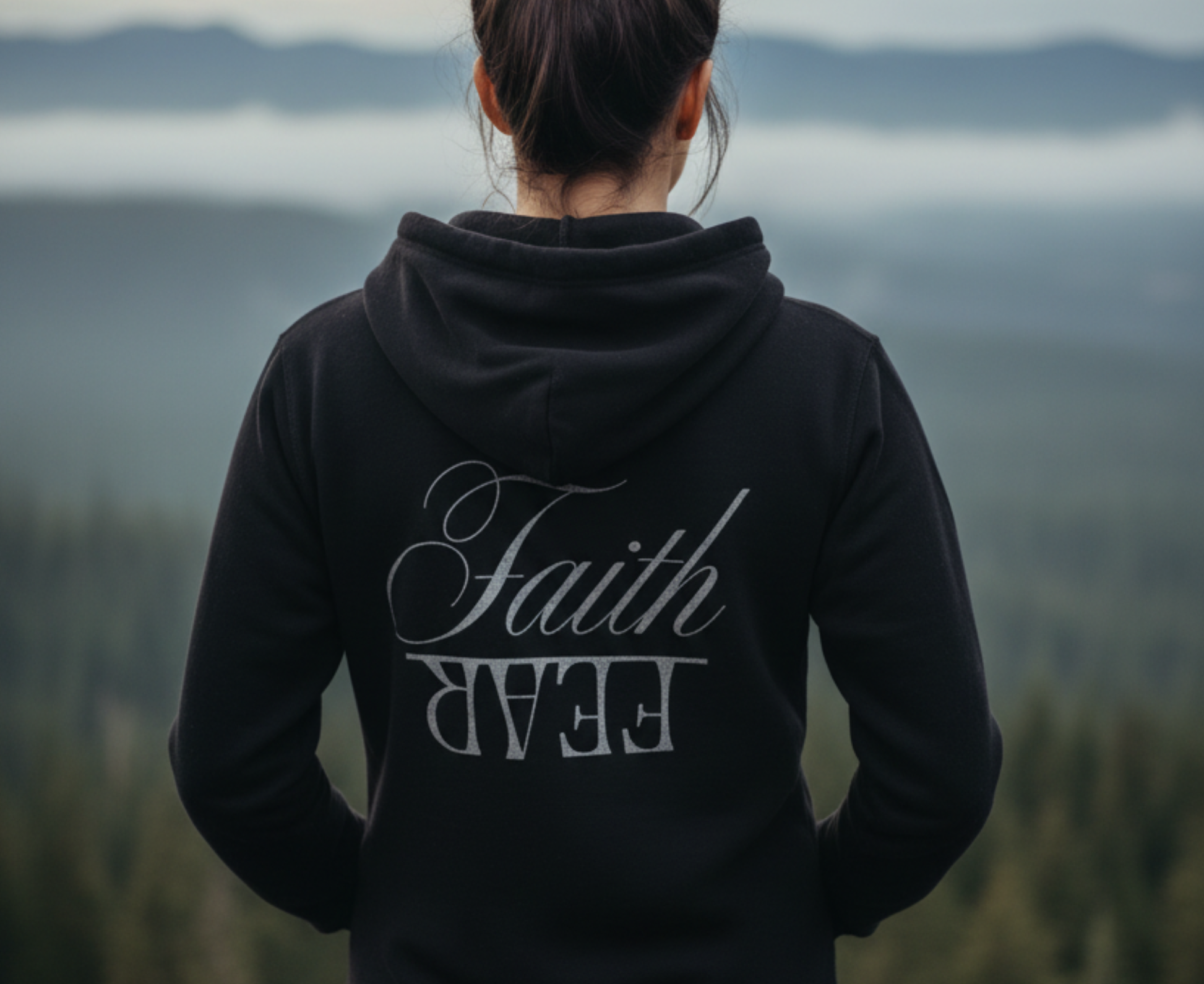 Faith Over Fear Women's Christian Hoodie | Faith Apparel South Africa | Covenant Brands