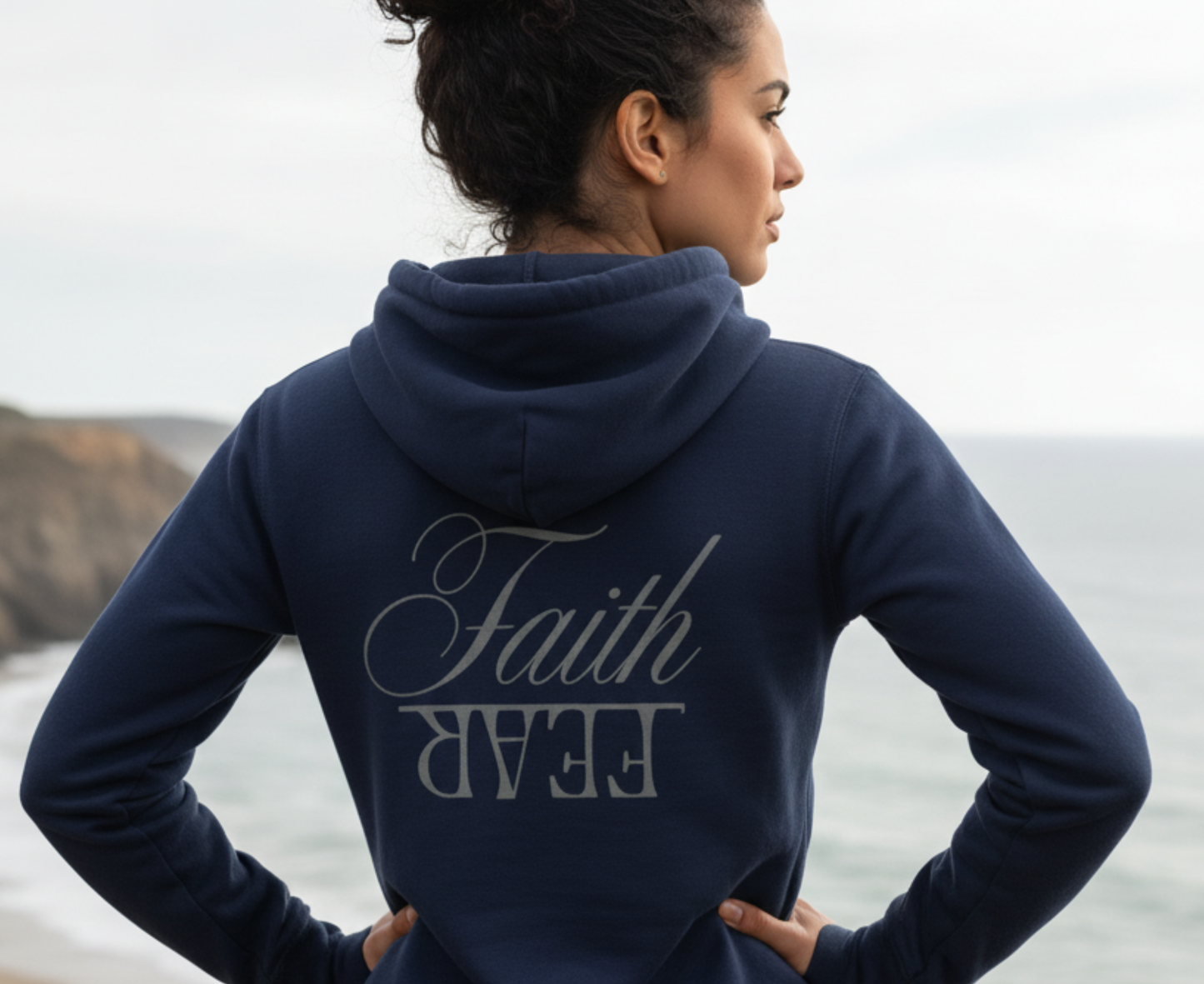 Faith Over Fear Women's Christian Hoodie | Faith Apparel South Africa | Covenant Brands