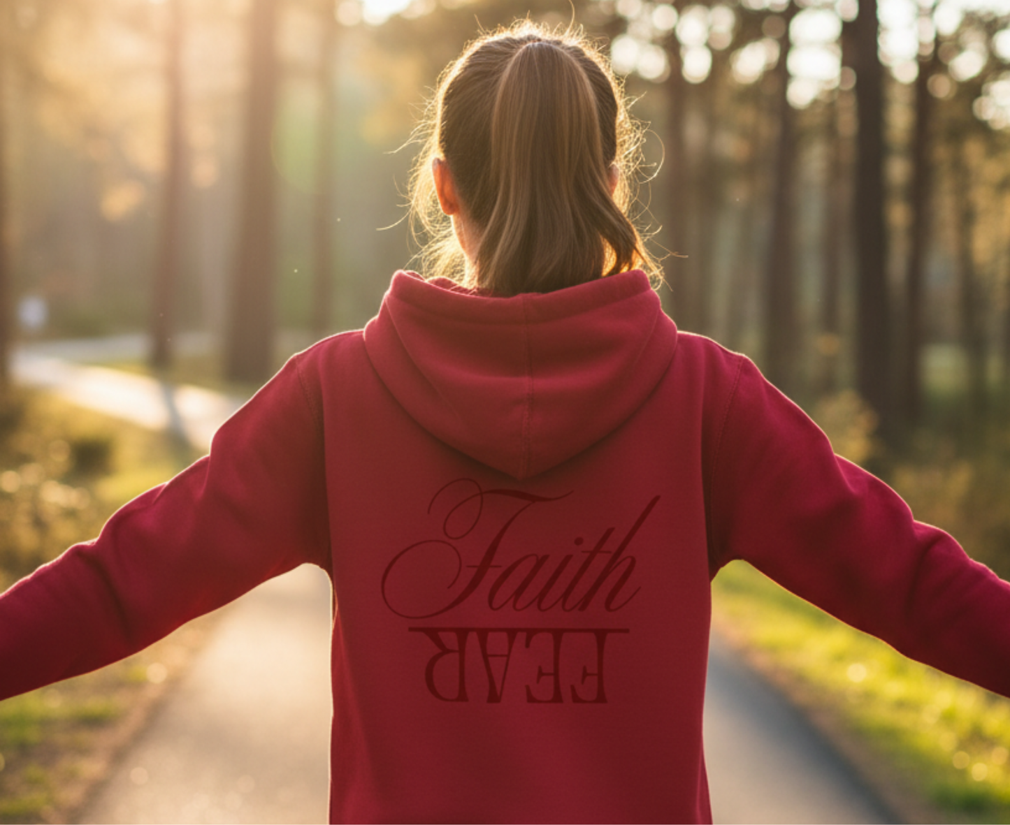 Faith Over Fear Women's Christian Hoodie | Faith Apparel South Africa | Covenant Brands