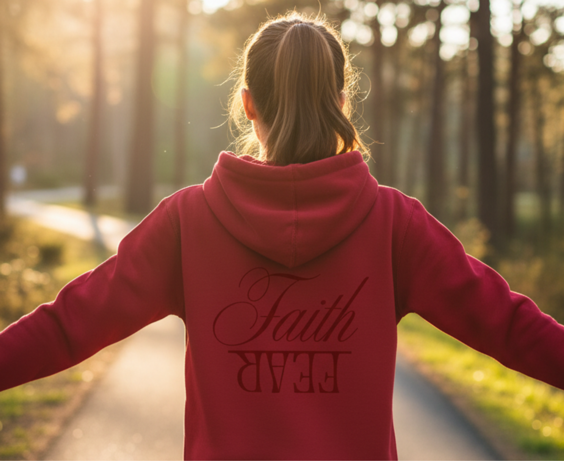 Faith Over Fear Women's Christian Hoodie | Faith Apparel South Africa | Covenant Brands