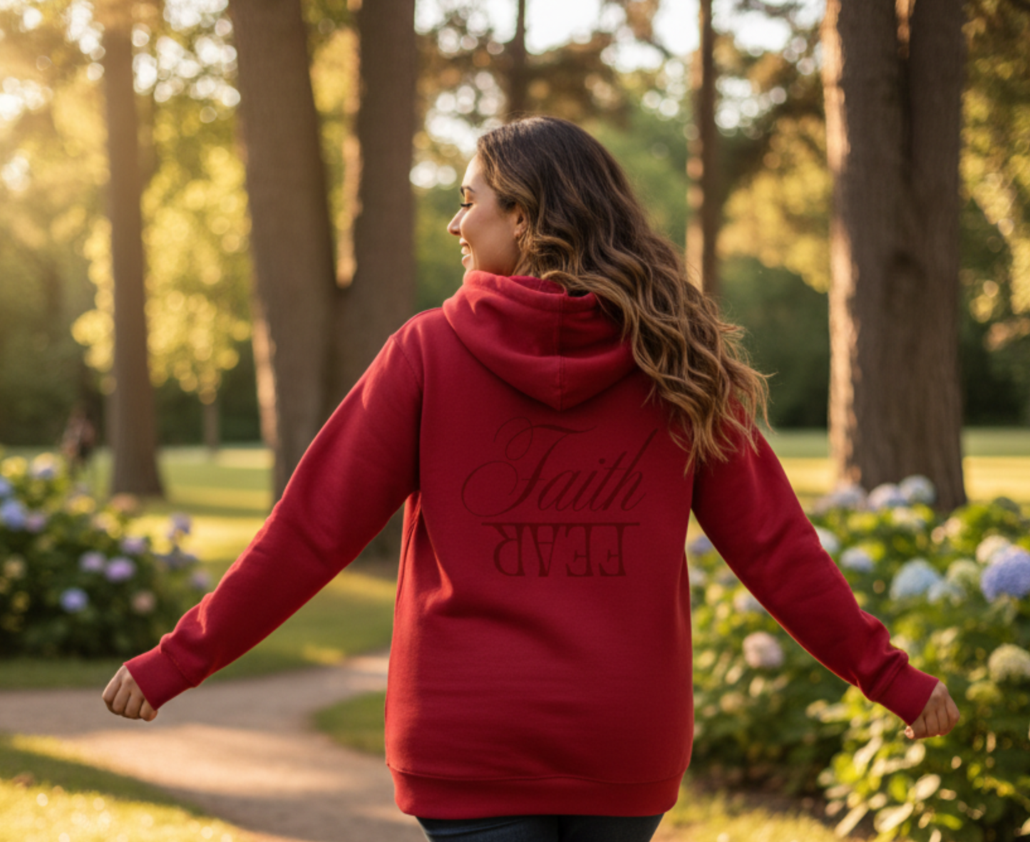Faith Over Fear Women's Christian Hoodie | Faith Apparel South Africa | Covenant Brands