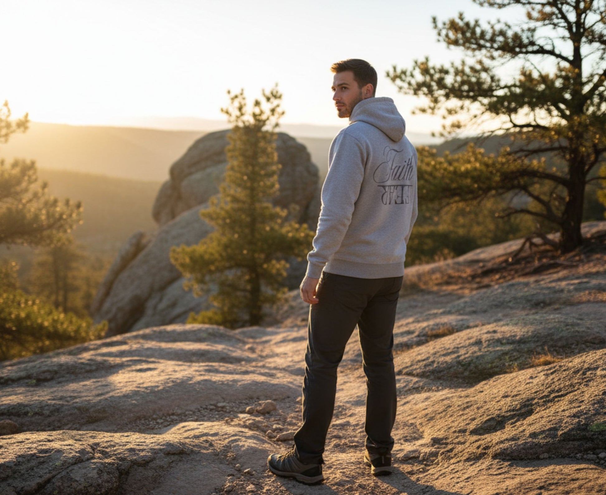 Faith Over Fear Men's Christian Hoodie | Faith Apparel South Africa | Covenant Brands