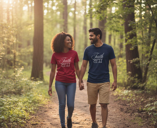Faith Over Fear Unisex Christian T-Shirt | Faith Apparel South Africa | Covenant Brands