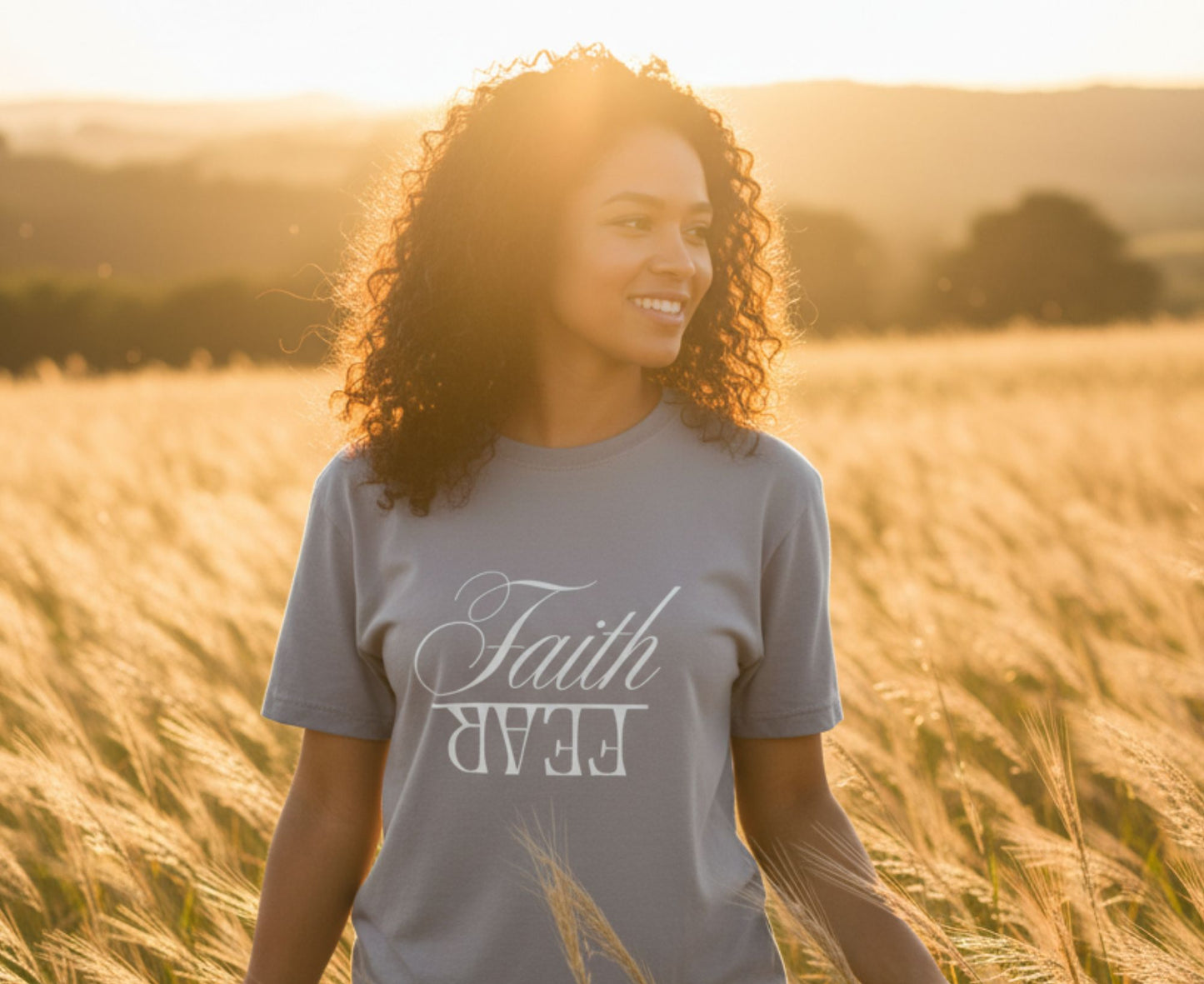 Faith Over Fear Unisex Christian T-Shirt | Faith Apparel South Africa | Covenant Brands