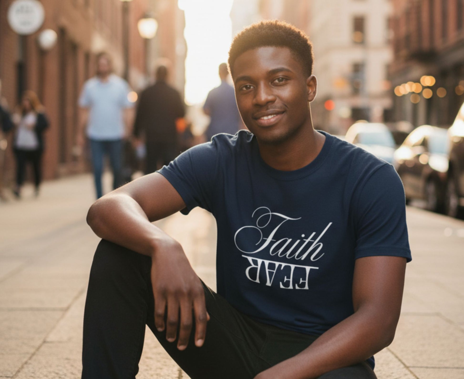 Faith Over Fear Unisex Christian T-Shirt | Faith Apparel South Africa | Covenant Brands