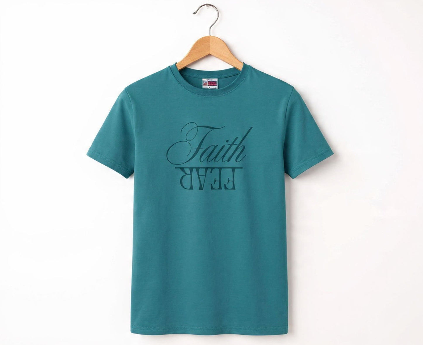 Faith Over Fear Unisex Christian T-Shirt | Faith Apparel South Africa | Covenant Brands