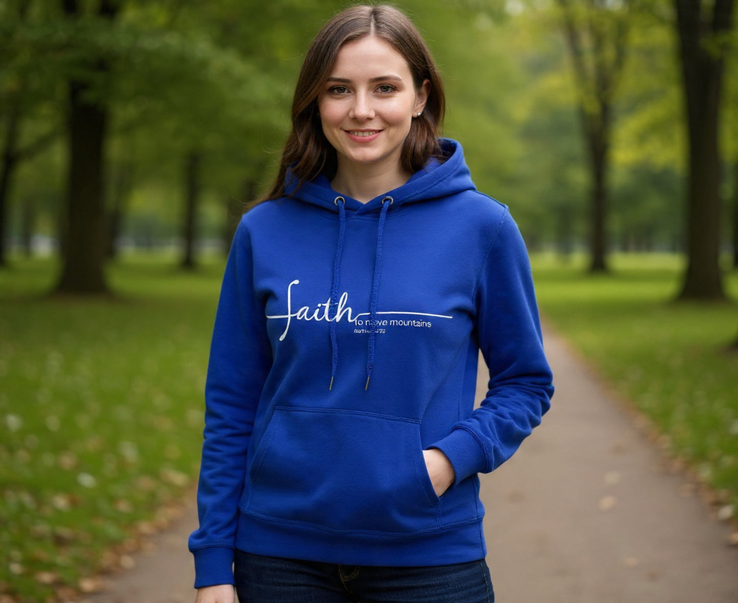 Faith To Move Mountains Women's Christian Hoodie | Faith Apparel South Africa | Covenant Brands