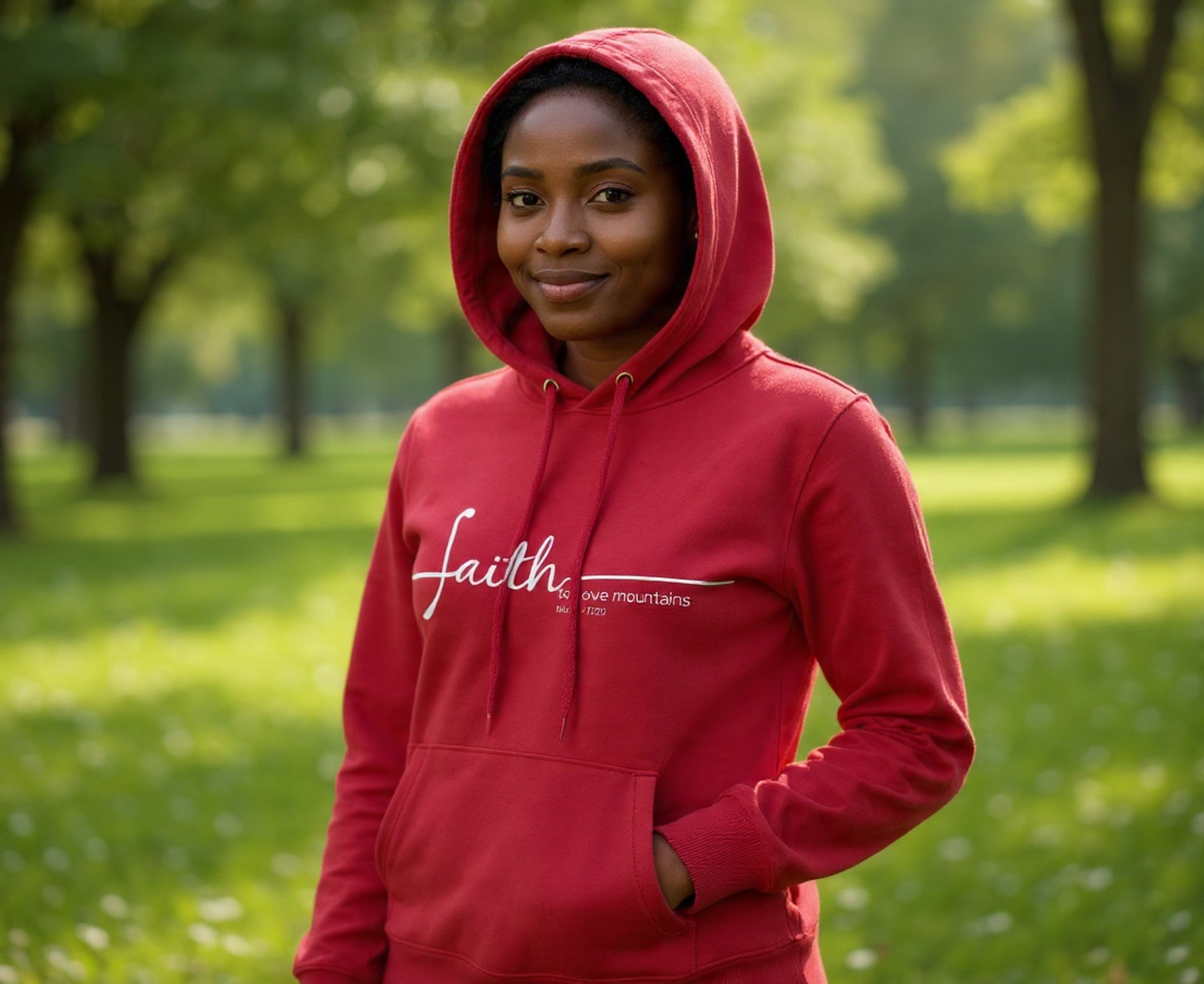 Faith To Move Mountains Women's Christian Hoodie | Faith Apparel South Africa | Covenant Brands