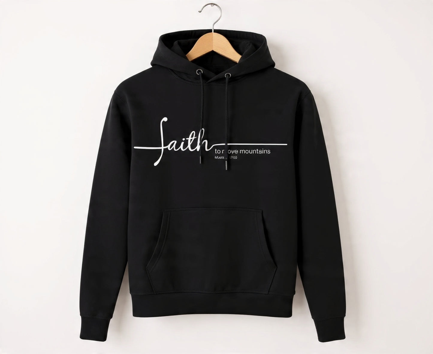 Faith To Move Mountains Men's Christian Hoodie | Faith Apparel South Africa | Covenant Brands