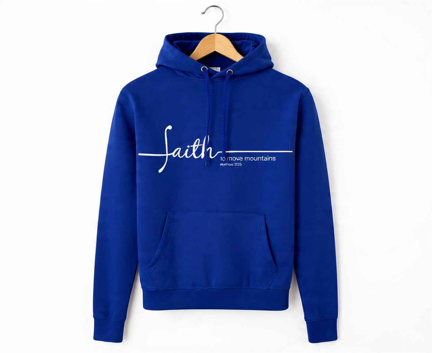Faith To Move Mountains Men's Christian Hoodie | Faith Apparel South Africa | Covenant Brands
