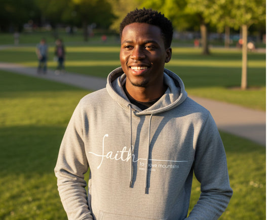 Faith To Move Mountains Men's Christian Hoodie | Faith Apparel South Africa | Covenant Brands
