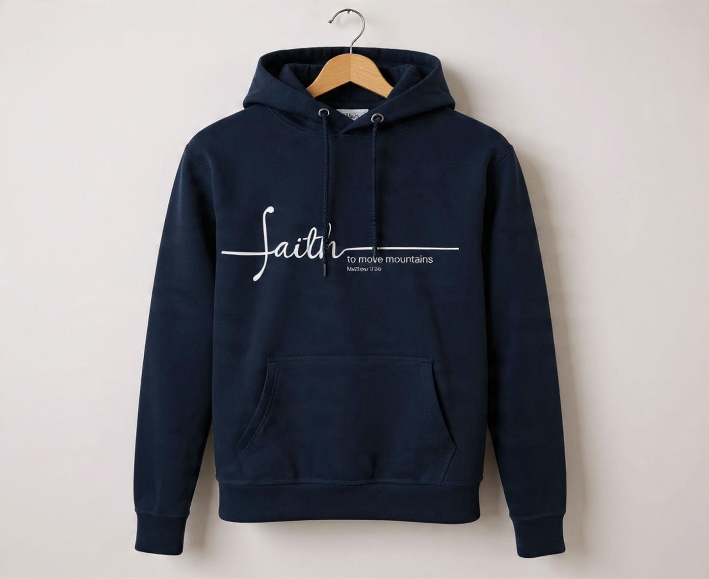 Faith To Move Mountains Men's Christian Hoodie | Faith Apparel South Africa | Covenant Brands