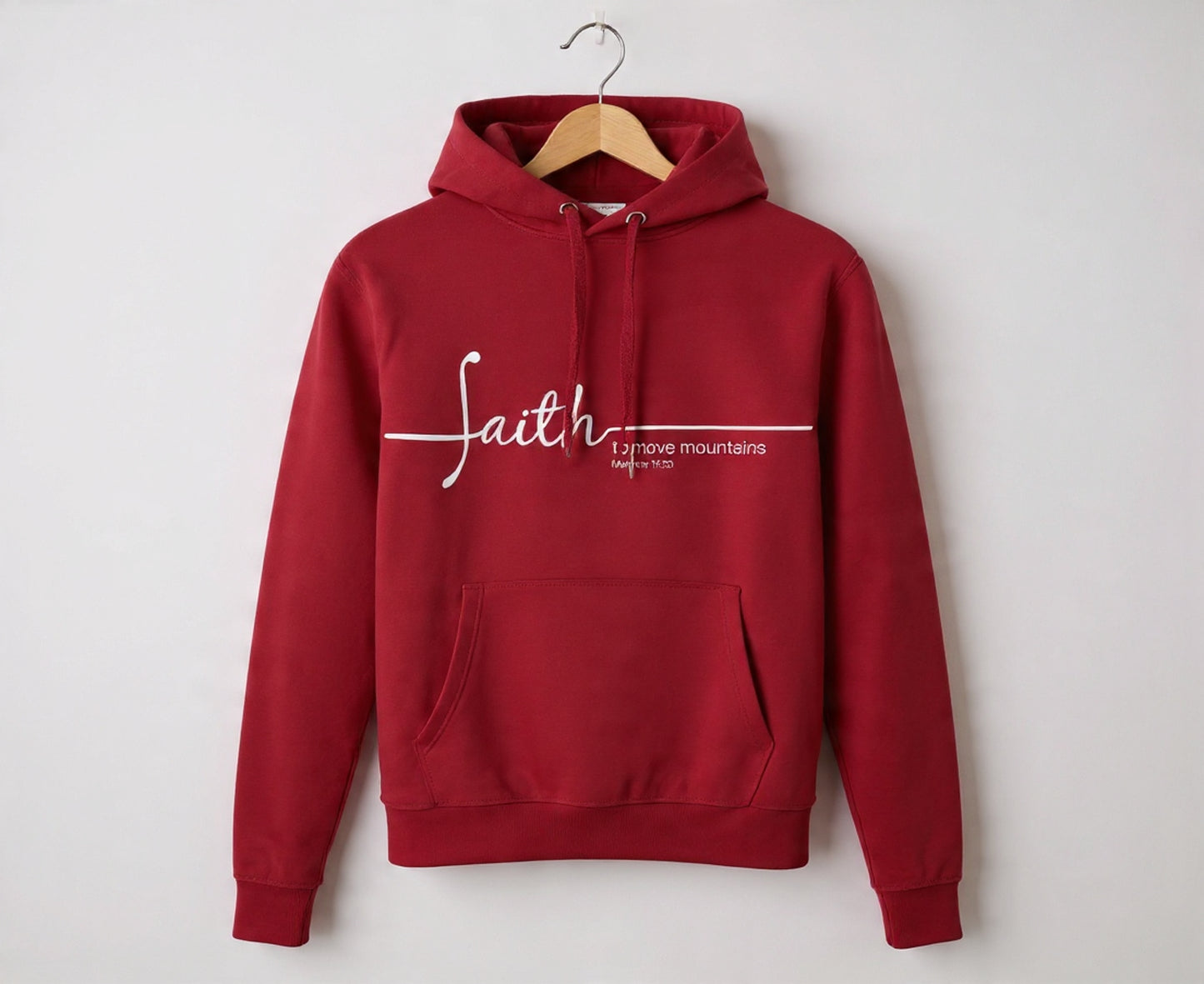 Faith To Move Mountains Men's Christian Hoodie | Faith Apparel South Africa | Covenant Brands