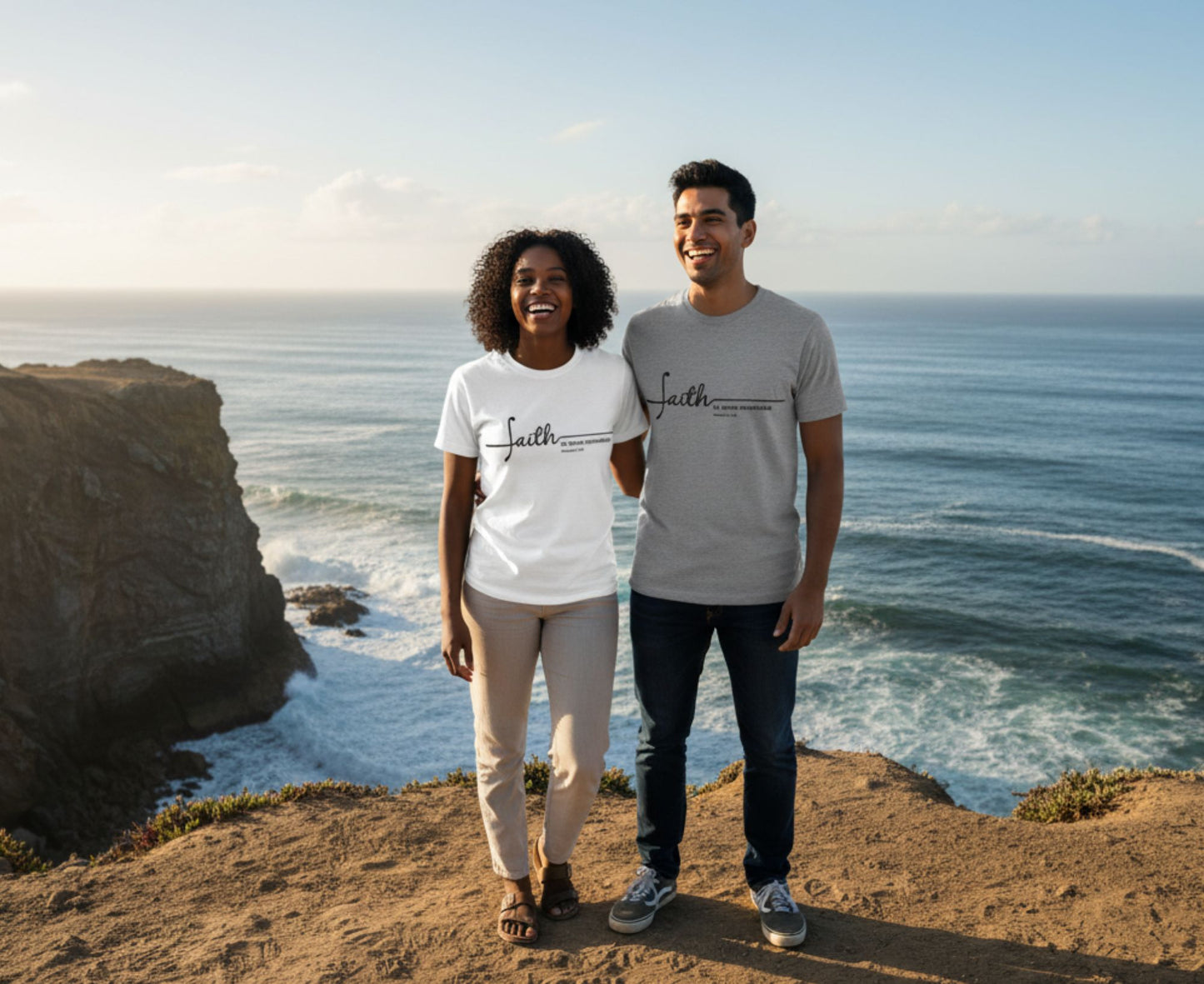 Faith to Move Mountains Unisex Christian T-Shirt | Faith Apparel South Africa | Covenant Brands
