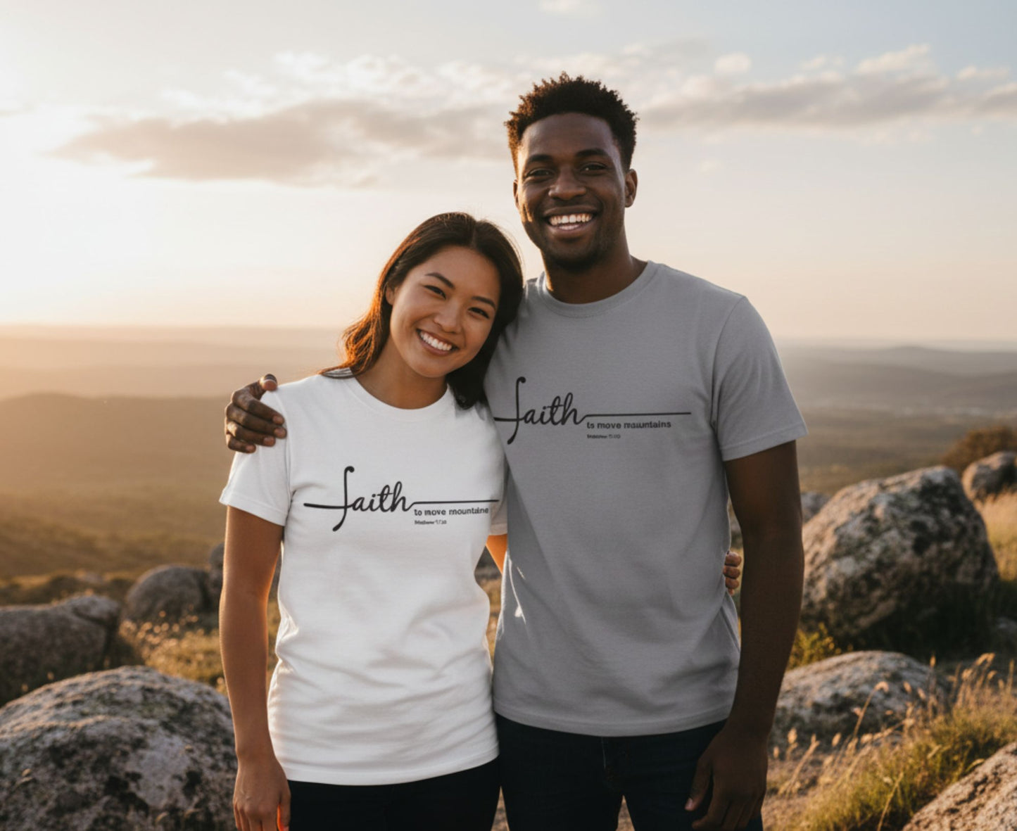 Faith to Move Mountains Unisex Christian T-Shirt | Faith Apparel South Africa | Covenant Brands
