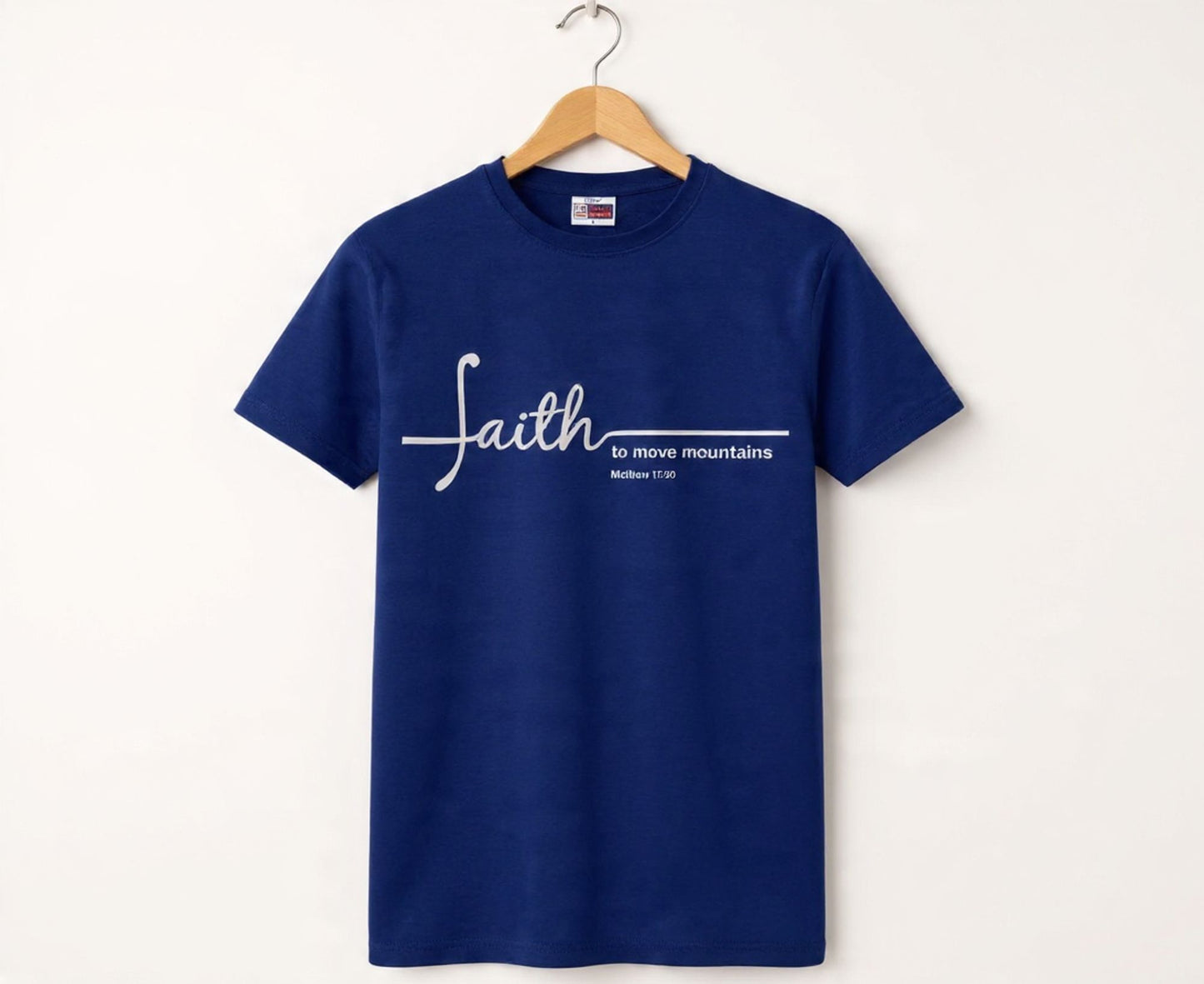 Faith to Move Mountains Unisex Christian T-Shirt | Faith Apparel South Africa | Covenant Brands