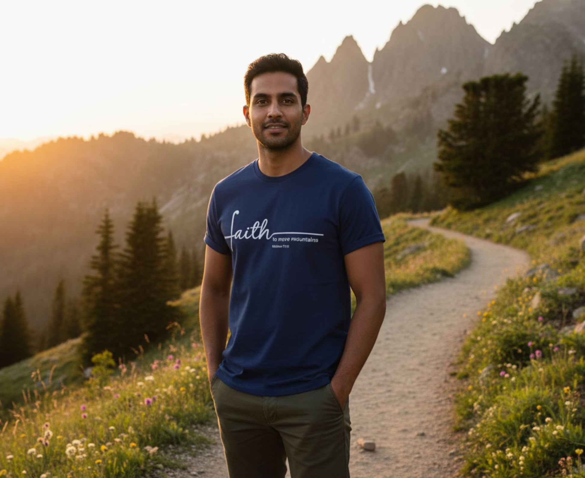 Faith to Move Mountains Unisex Christian T-Shirt | Faith Apparel South Africa | Covenant Brands