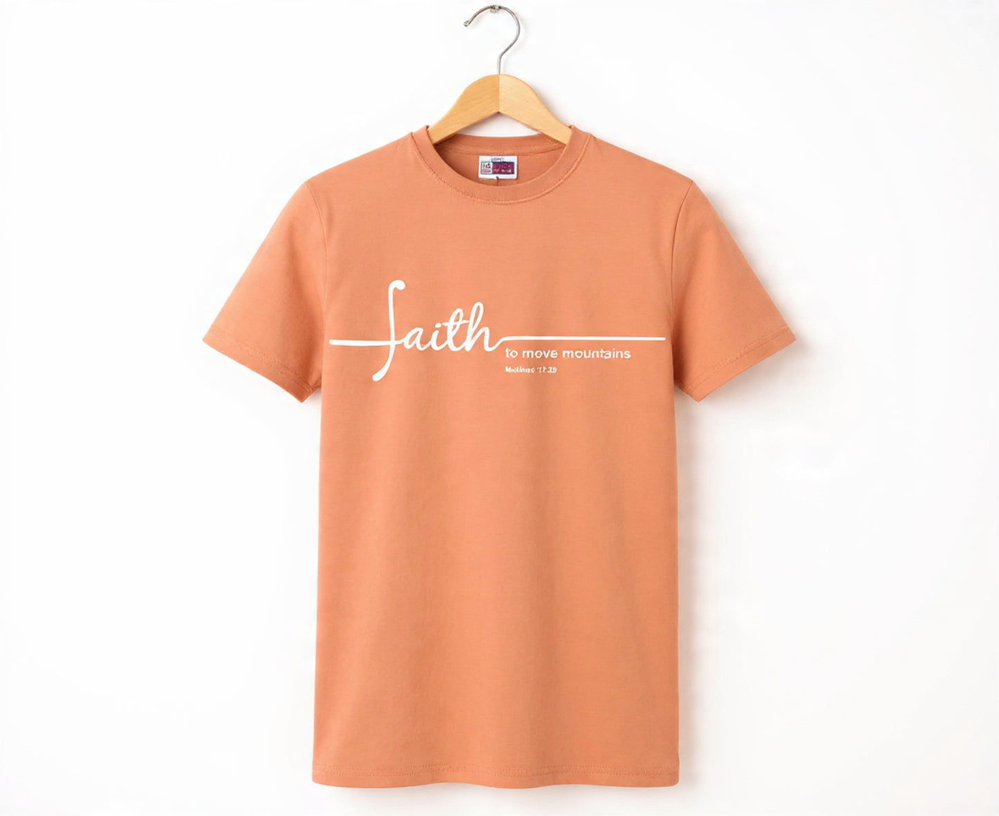 Faith to Move Mountains Unisex Christian T-Shirt | Faith Apparel South Africa | Covenant Brands