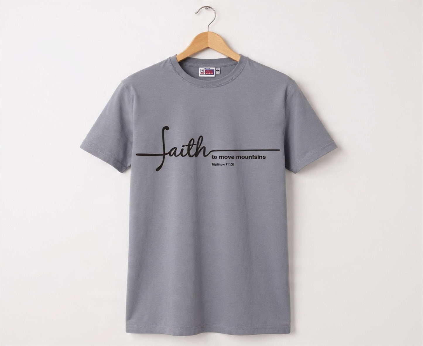 Faith to Move Mountains Unisex Christian T-Shirt | Faith Apparel South Africa | Covenant Brands