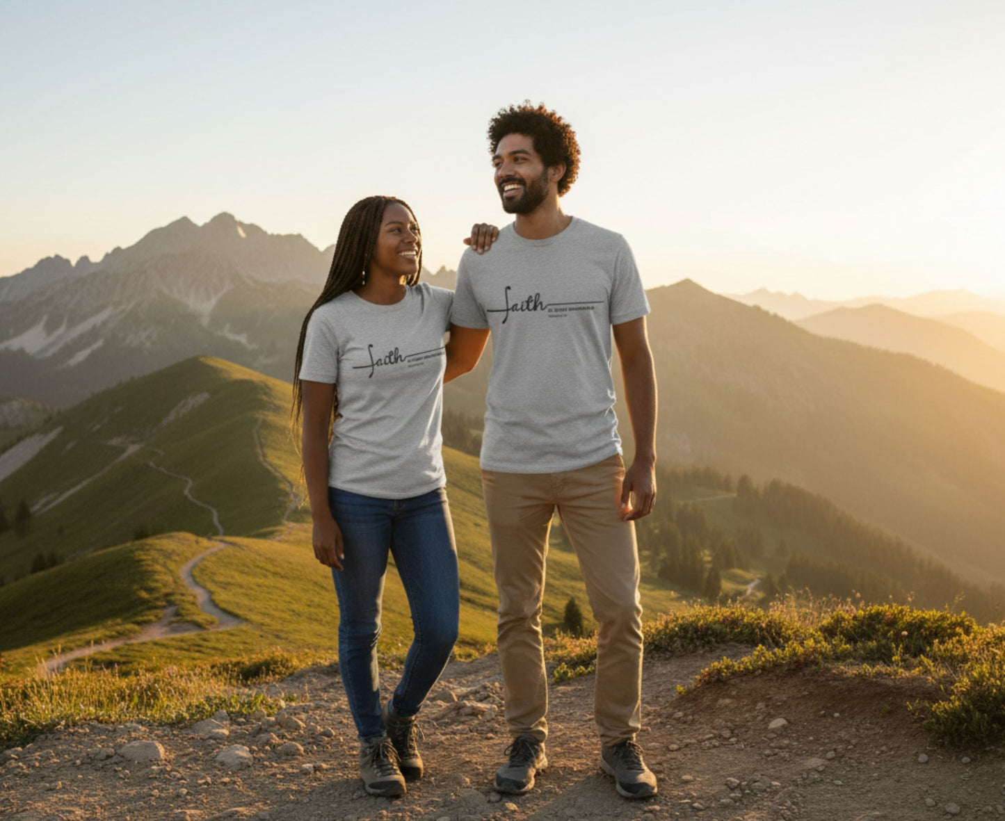 Faith to Move Mountains Unisex Christian T-Shirt | Faith Apparel South Africa | Covenant Brands