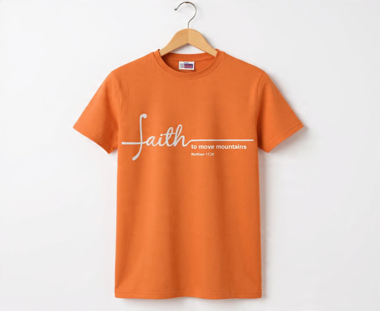 Faith to Move Mountains Unisex Christian T-Shirt | Faith Apparel South Africa | Covenant Brands