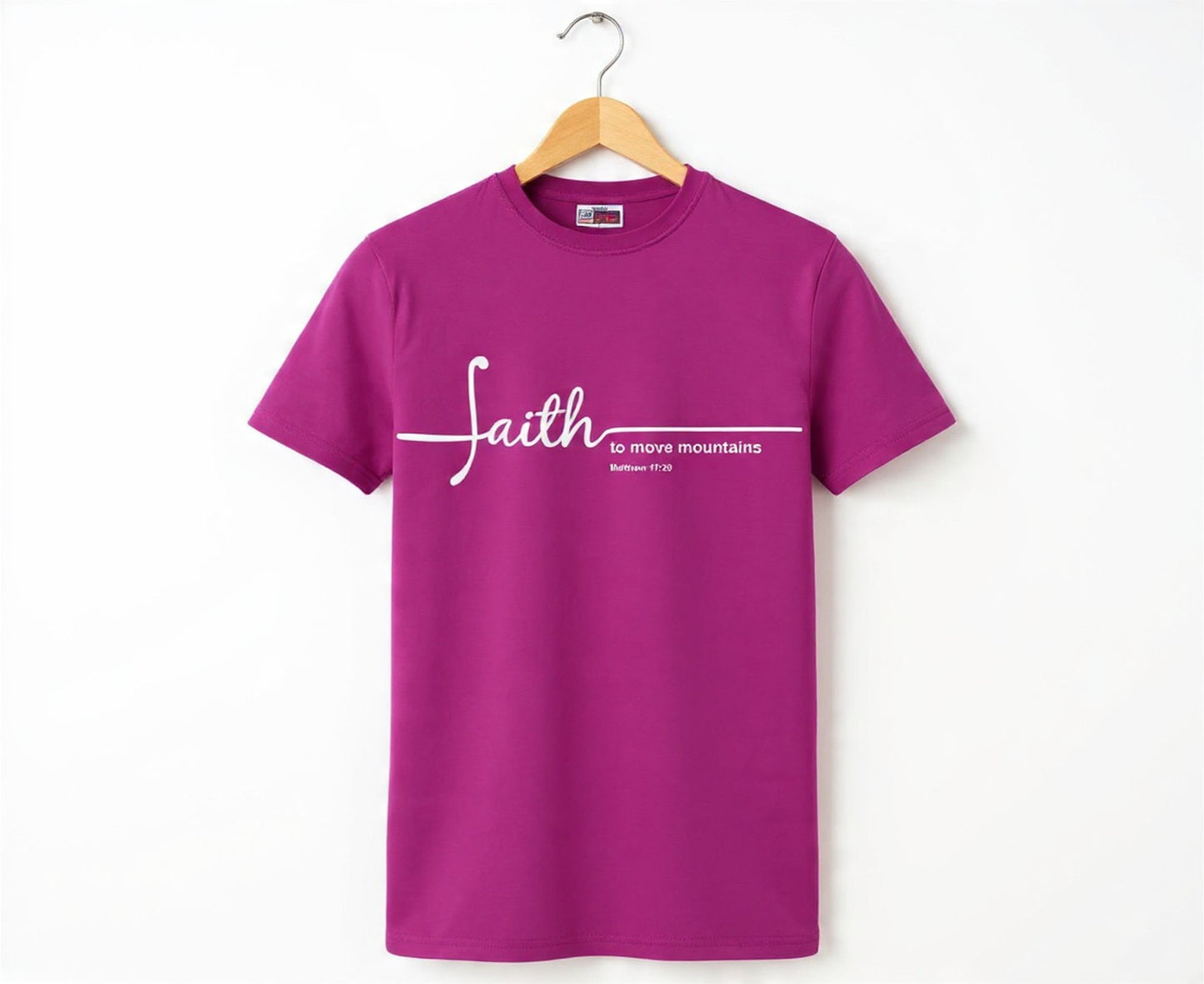 Faith to Move Mountains Unisex Christian T-Shirt | Faith Apparel South Africa | Covenant Brands