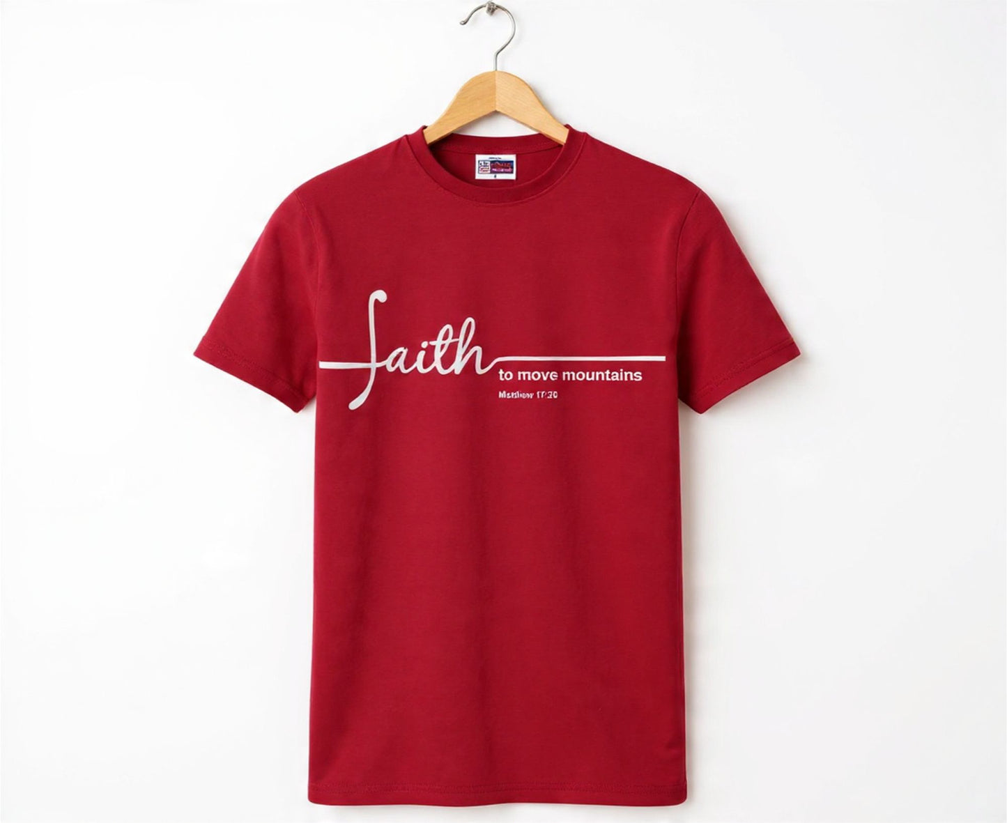 Faith to Move Mountains Unisex Christian T-Shirt | Faith Apparel South Africa | Covenant Brands