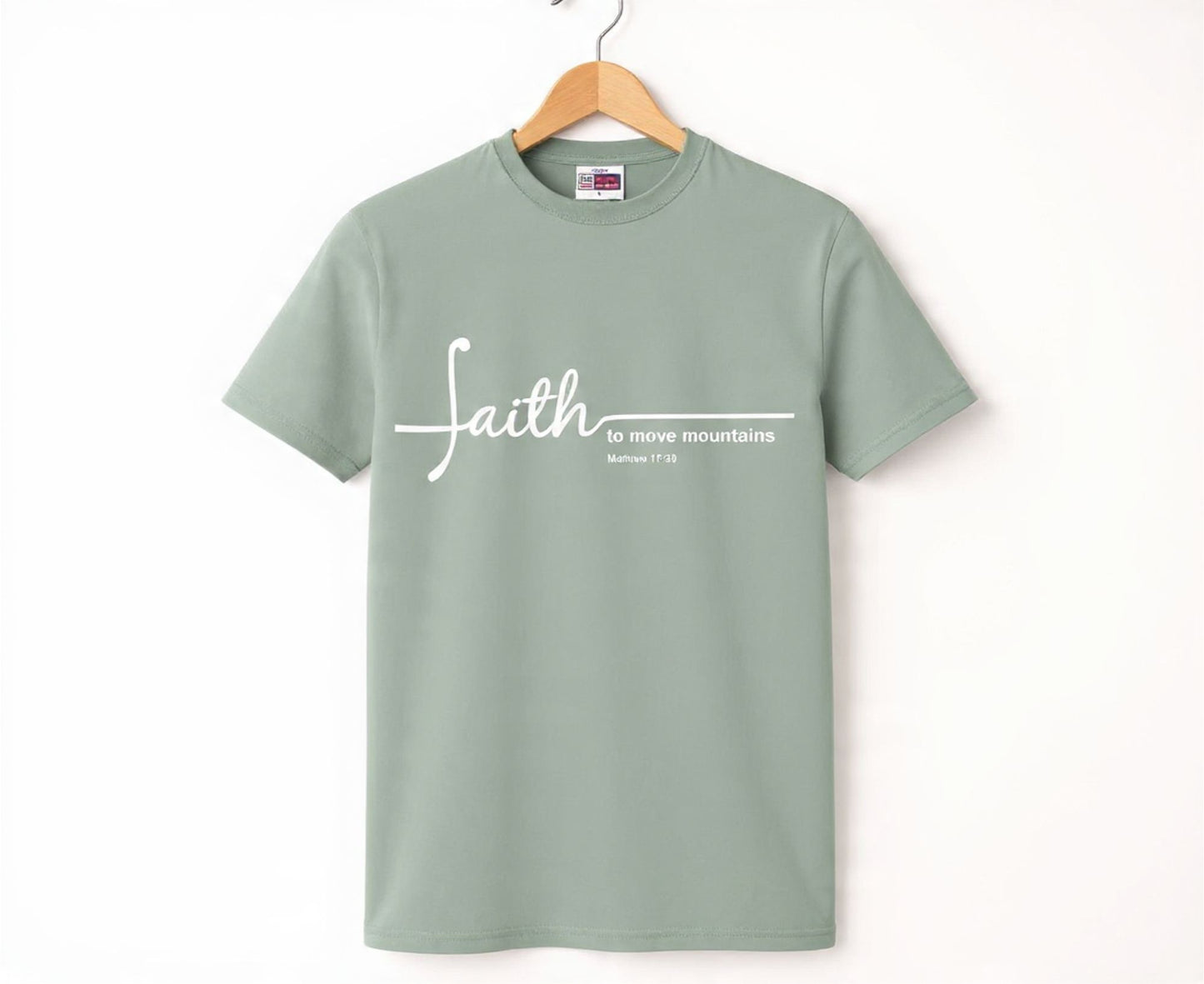Faith to Move Mountains Unisex Christian T-Shirt | Faith Apparel South Africa | Covenant Brands
