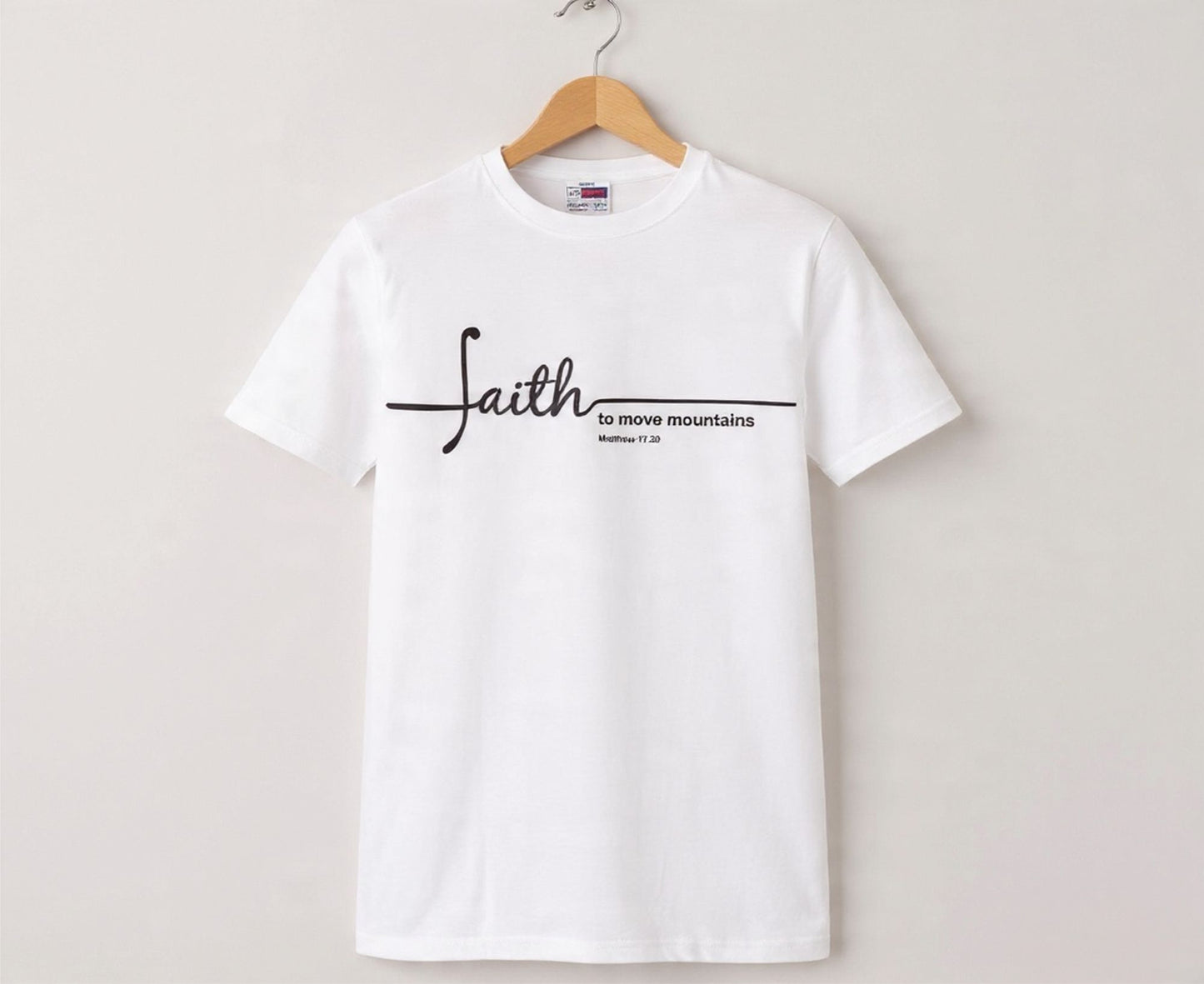 Faith to Move Mountains Unisex Christian T-Shirt | Faith Apparel South Africa | Covenant Brands