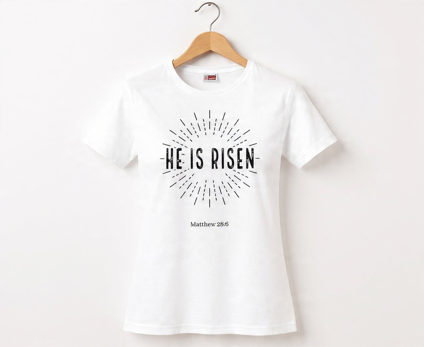 He Is Risen Women's Christian T-Shirt | Faith Apparel South Africa | Covenant Brands