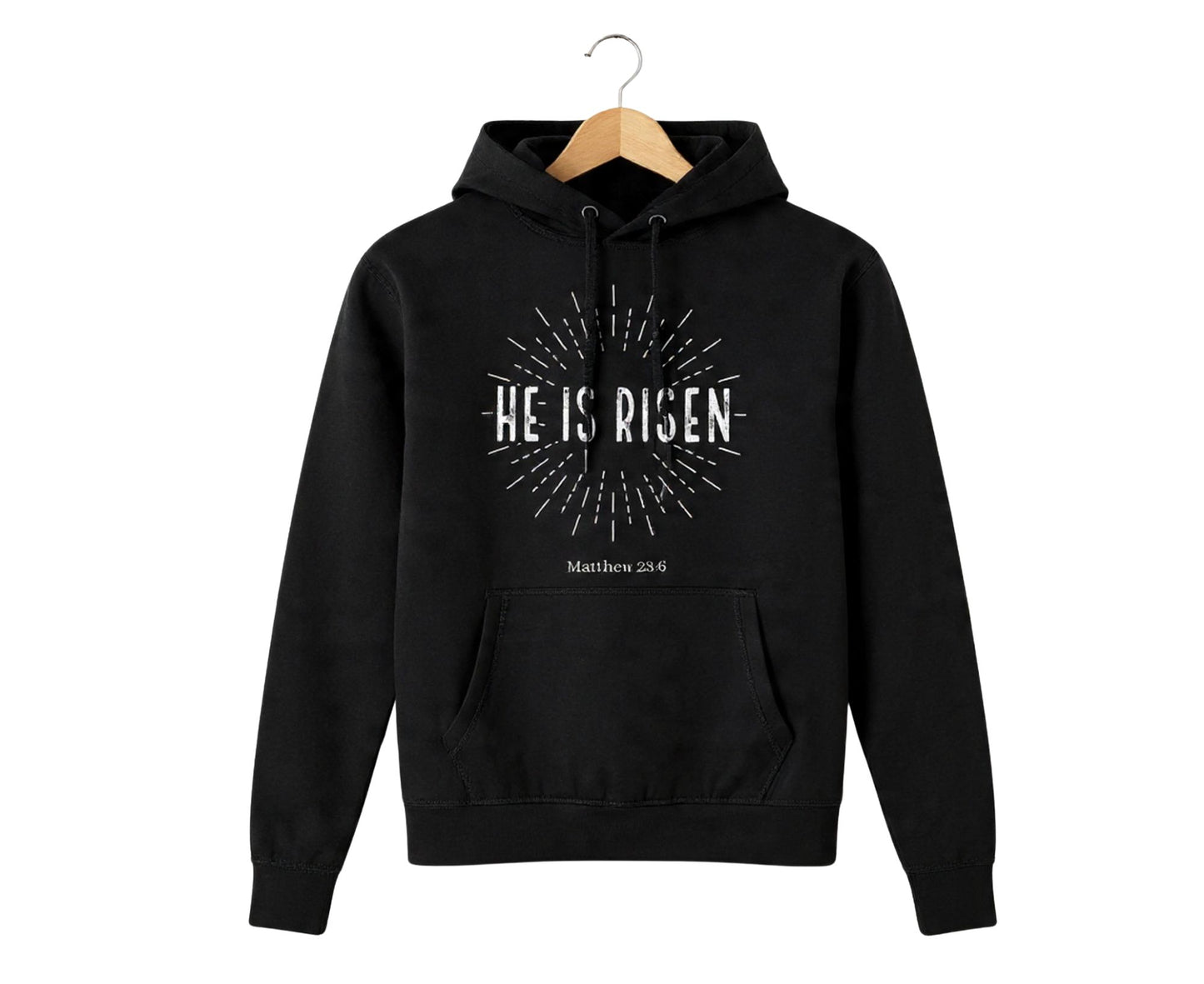 He Is Risen Men's Christian Hoodie | Faith Apparel South Africa | Covenant Brands