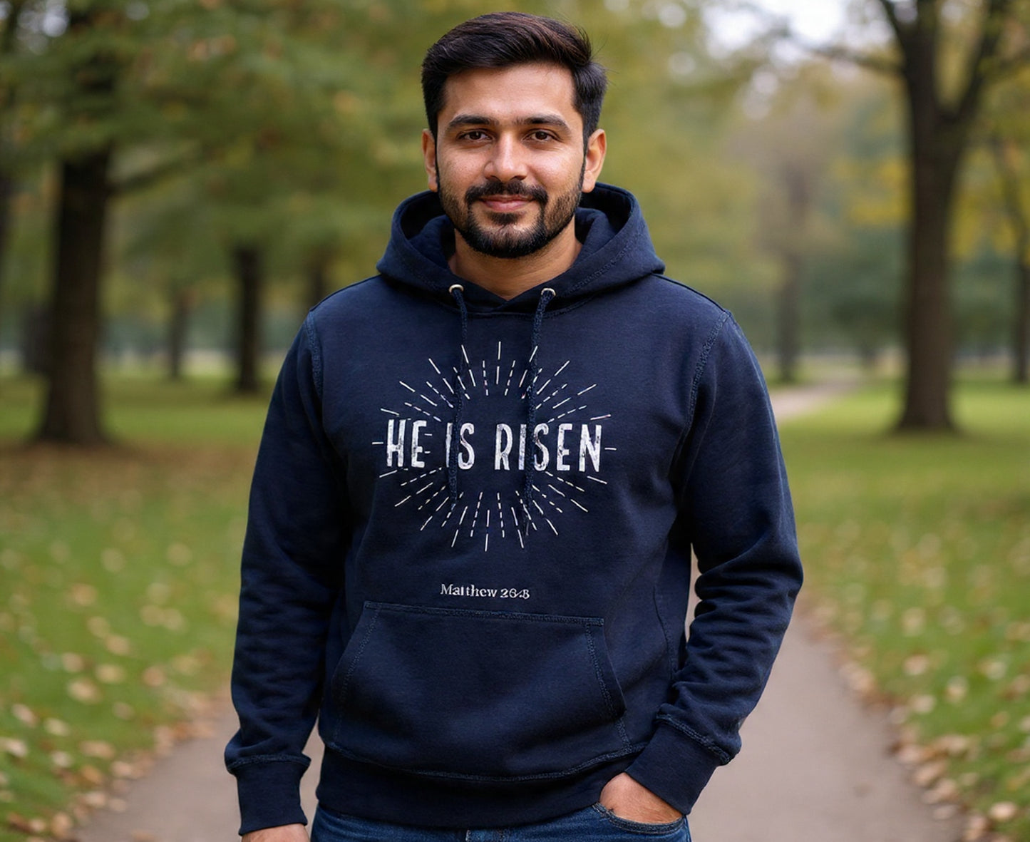 He Is Risen Men's Christian Hoodie | Faith Apparel South Africa | Covenant Brands