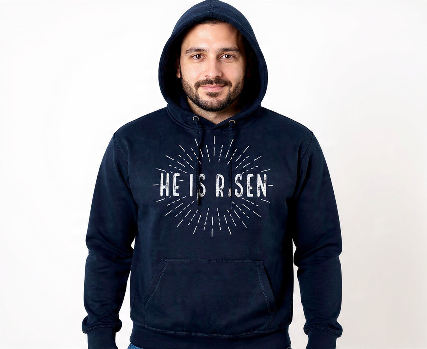 He Is Risen Men's Christian Hoodie | Faith Apparel South Africa | Covenant Brands
