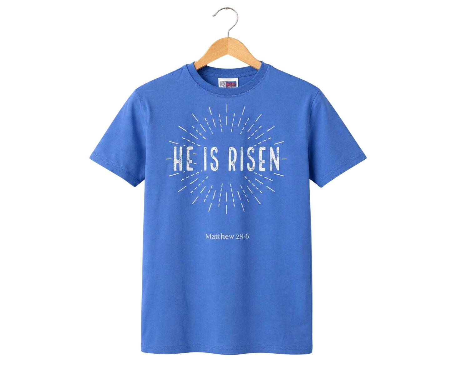 He Is Risen Unisex Christian T-Shirt | Faith Apparel South Africa | Covenant Brands