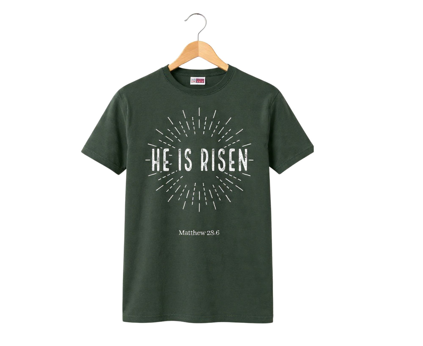 He Is Risen Unisex Christian T-Shirt | Faith Apparel South Africa | Covenant Brands