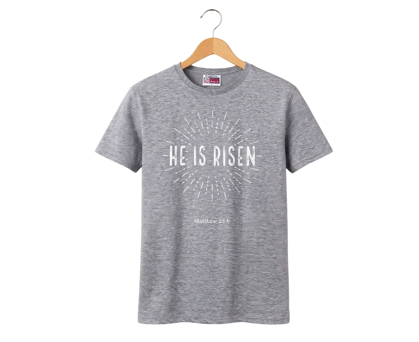 He Is Risen Unisex Christian T-Shirt | Faith Apparel South Africa | Covenant Brands